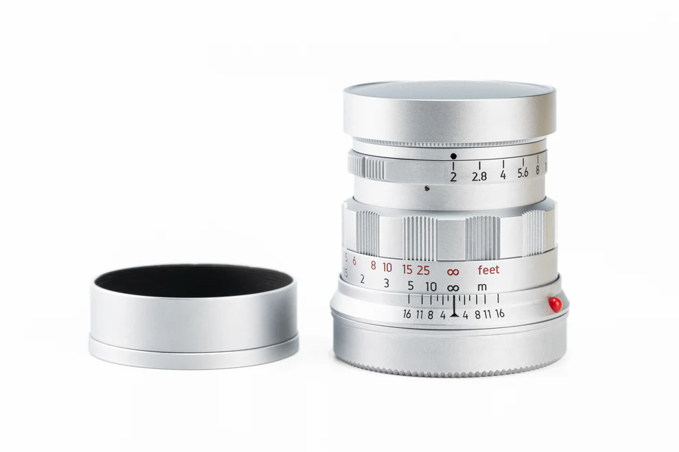 Light Lens Lab 50mm f/2 “Rigid” 鏡頭(銀色)