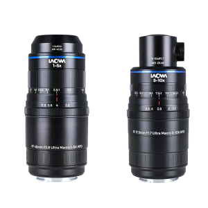LAOWA Aksen 45mm f/2.8 1-5X & 17.5mm f/1.7 5-10X Ultra Macro APO 超微距APO鏡頭