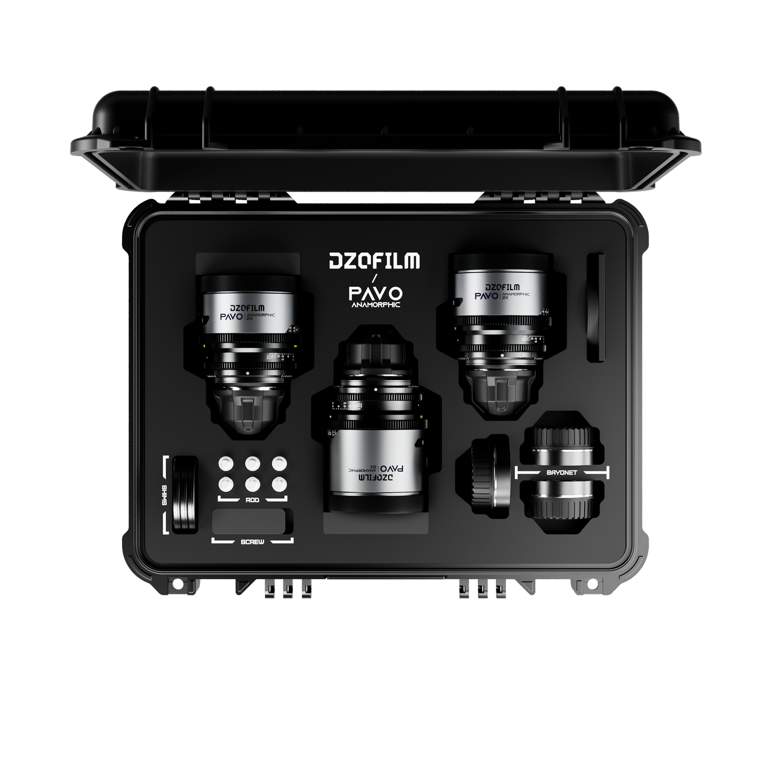 DZOFILM Pavo 2× 變形電影定焦鏡頭套裝