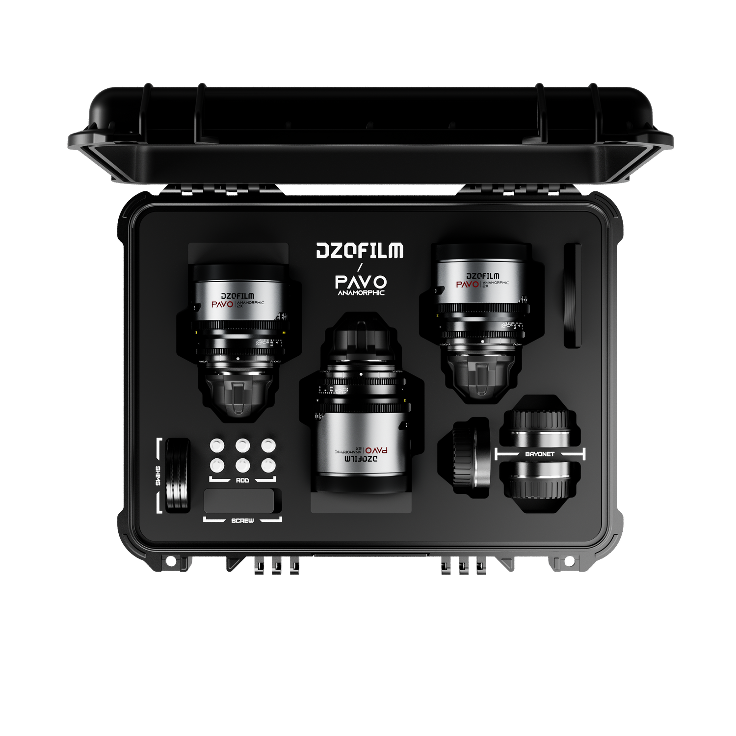 DZOFILM Pavo 2× 變形電影定焦鏡頭套裝
