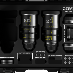 DZOFILM Pictor 電影變焦鏡頭套裝 T2.8（PL / EF 卡口，黑色，附箱）