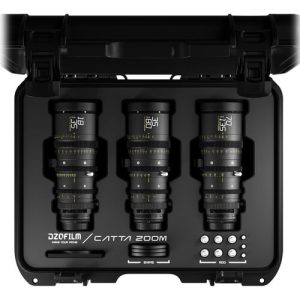 DZOFILM Catta 全幅電影變焦鏡頭 T2.9（E 卡口，黑色）18-35mm / 35-80mm / 70-135mm